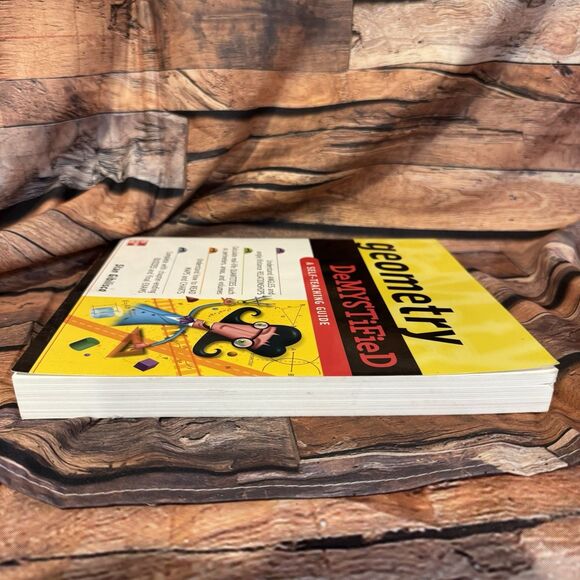 Geometry DeMYSTiFieD Self-Teaching Guide Stan Gibilisco Math Textbook Learn - Picture 5 of 9